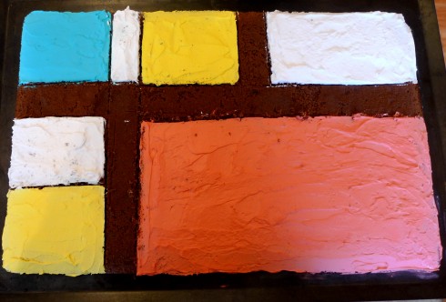 Mondrian Cake