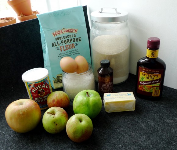 apple cake ingredients