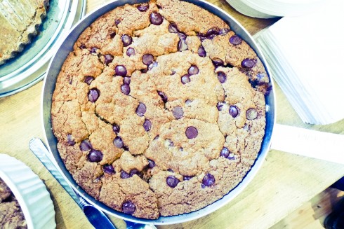 Skillet Whole Wheat Chocolate Chip