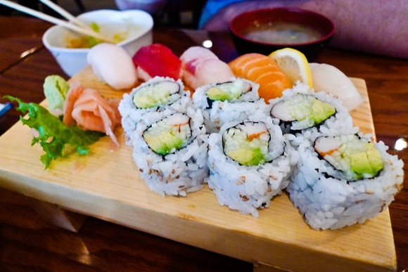 sushi platter