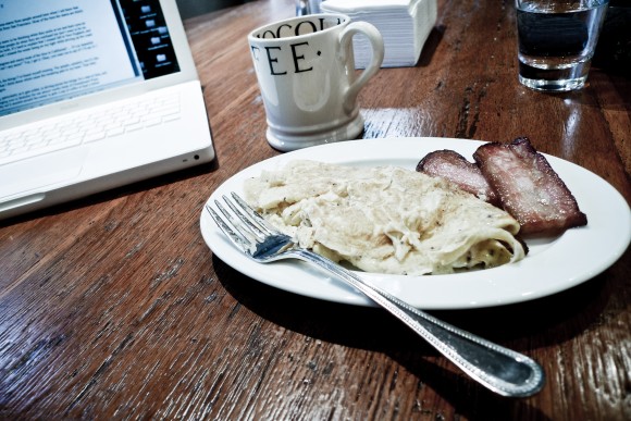 coffee and breakfast