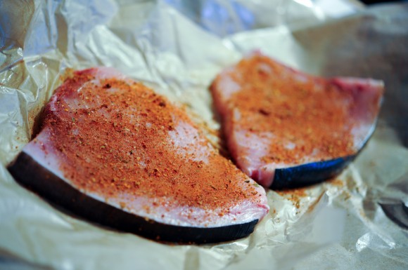 Swordfish with Rub