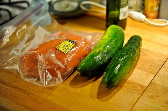 Brown Butter Salmon Ingredients