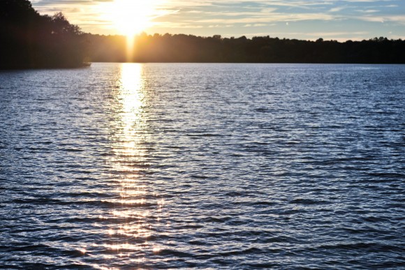 Sunset over Freshpond