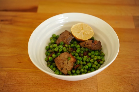 Liver and Peas