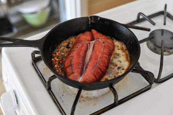 Shad Roe Frying