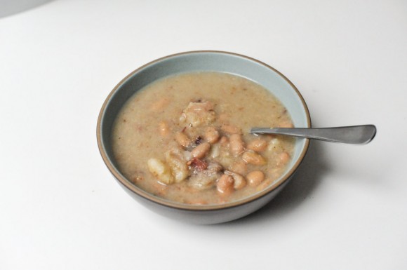 Pork Bean and Sauerkraut Soup