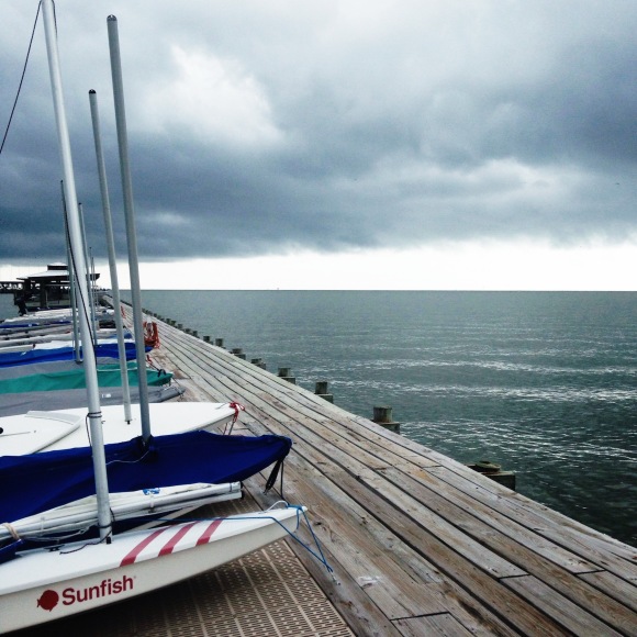 Boats at TCYC in Kemah Texas