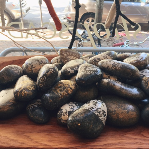 Rocks in the SCAD store