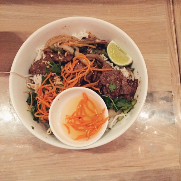 The Flying Monk Lemongrass Beef Noodles