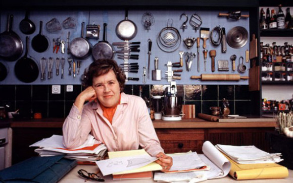 julia child in her kitchen