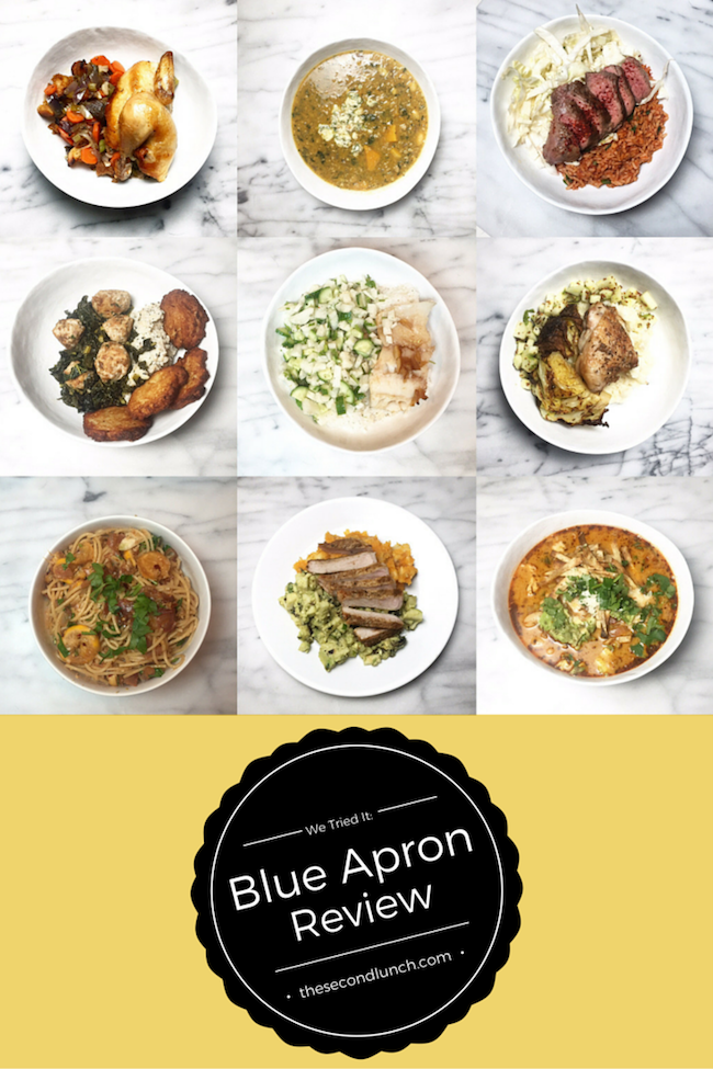 Blue Apron Review The Second Lunch