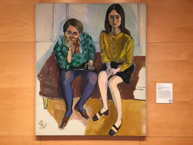 the second lunch alice neel wellesley girls the davis museum