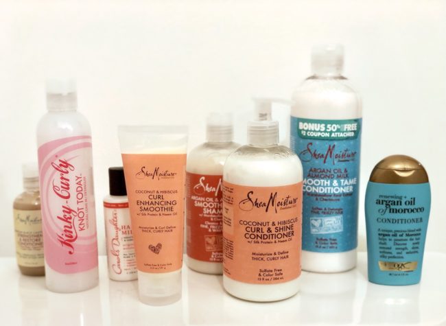 the second lunch curly girl conditioner haul