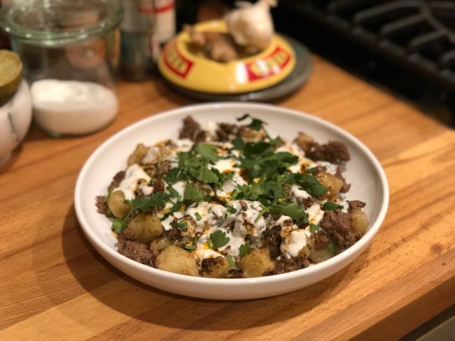 the second lunch turkish manti trader joes cauliflower gnocchi