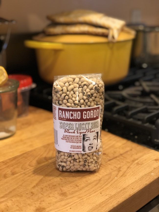 Rancho Gordo Super Lucky 2021 Black Eyed Peas on The Second Lunch