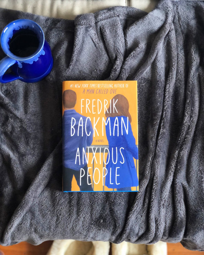Fredrik Backman Anxious People Book on The Second Lunch